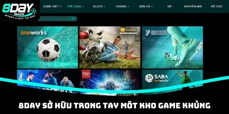 8DAY sở hữu trong tay môt kho game khủng