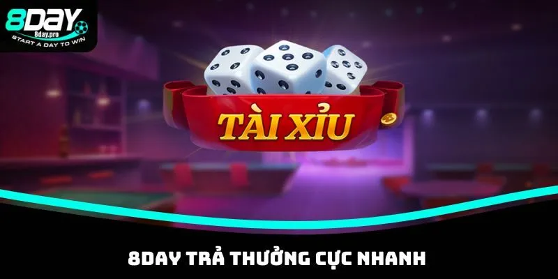Tài Xỉu 8DAY Sân Chơi Sinh Lời Hấp Dẫn Có 1 Không 2 2025 3 8DAY trả thưởng cực nhanh