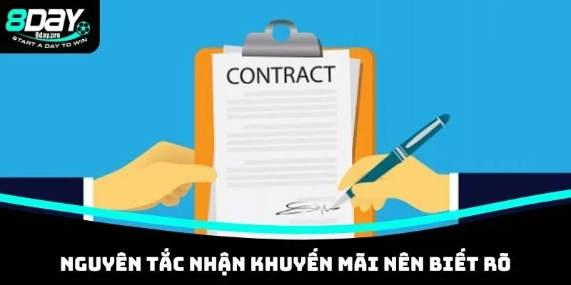 Điều Khoản Điều Kiện 8DAY - Quy Định Hội Viên Cần Biết 3 Nguyên tắc nhận khuyến mãi nên biết rõ