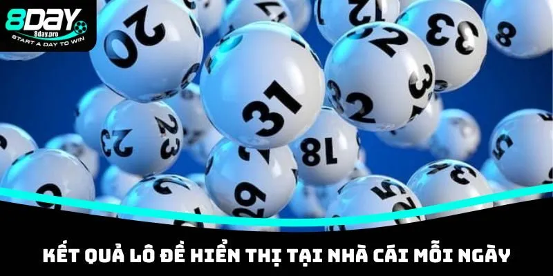Kết quả lô đề hiển thị tại nhà cái mỗi ngày